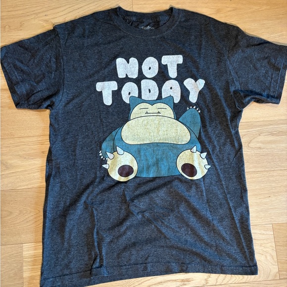 Pokemon Snorlax T-Shirt “Not Today” - Picture 1 of 5